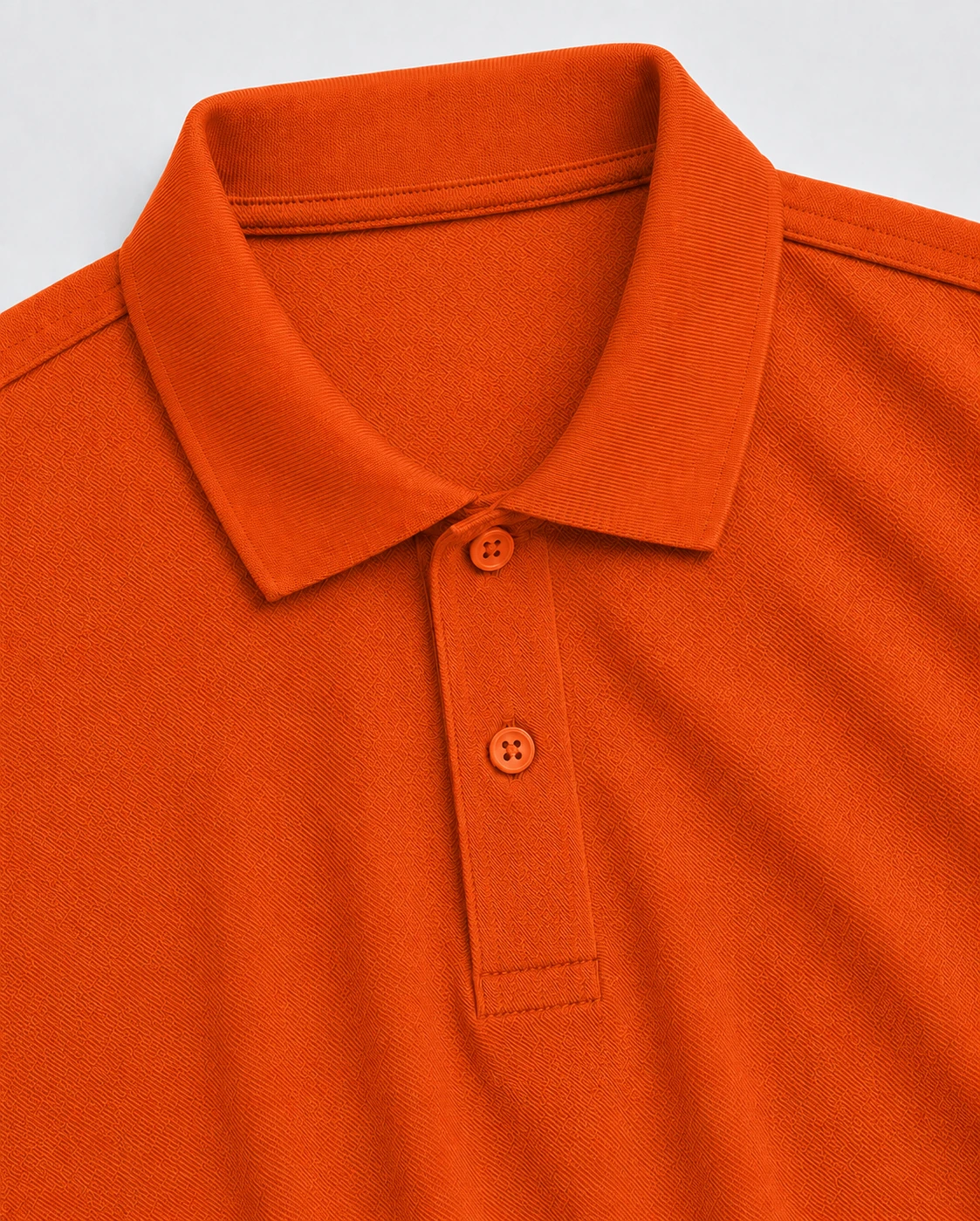 Camisa Polo Pima na cor Laranja