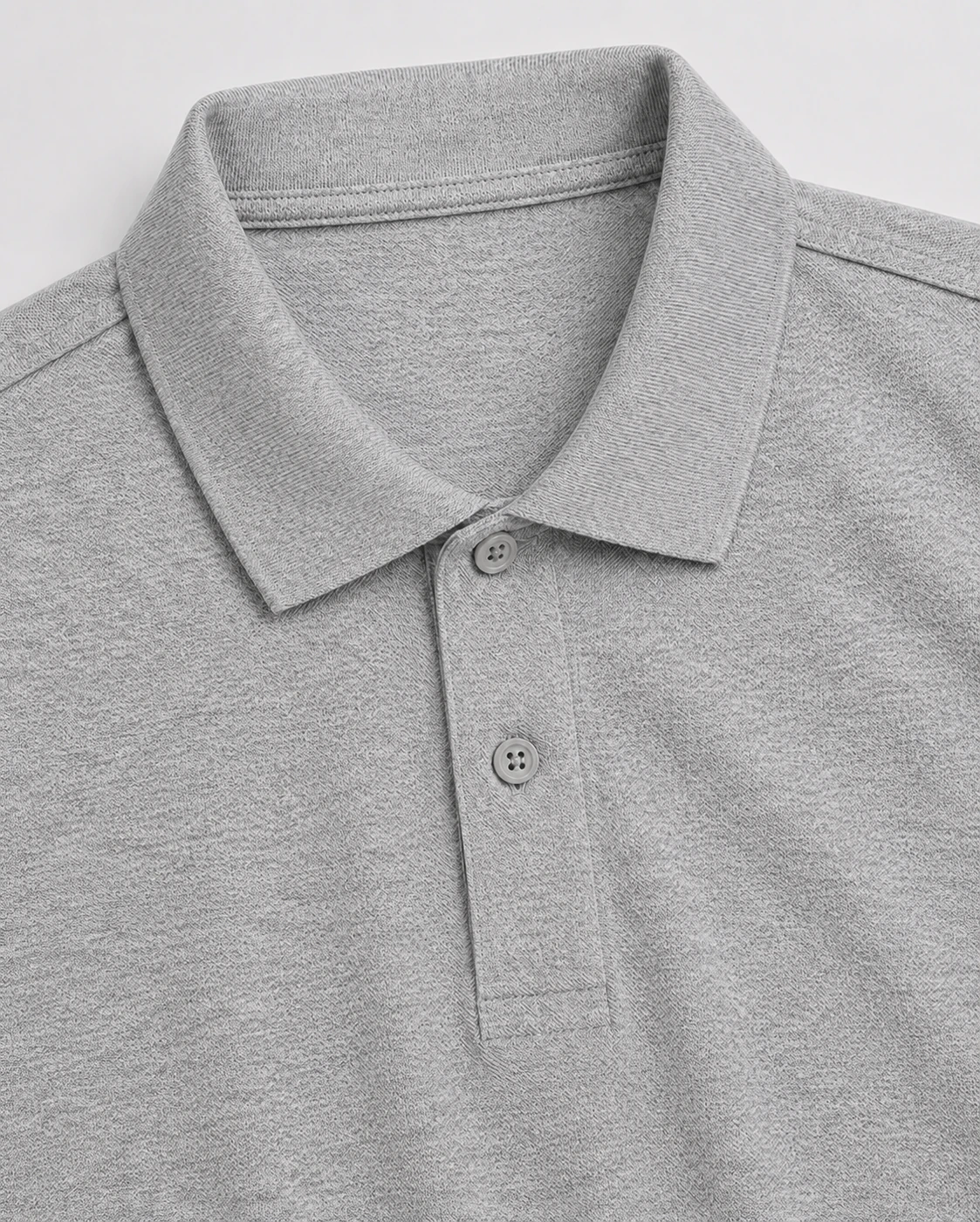 Camisa Polo Pima na cor Cinza Mescla