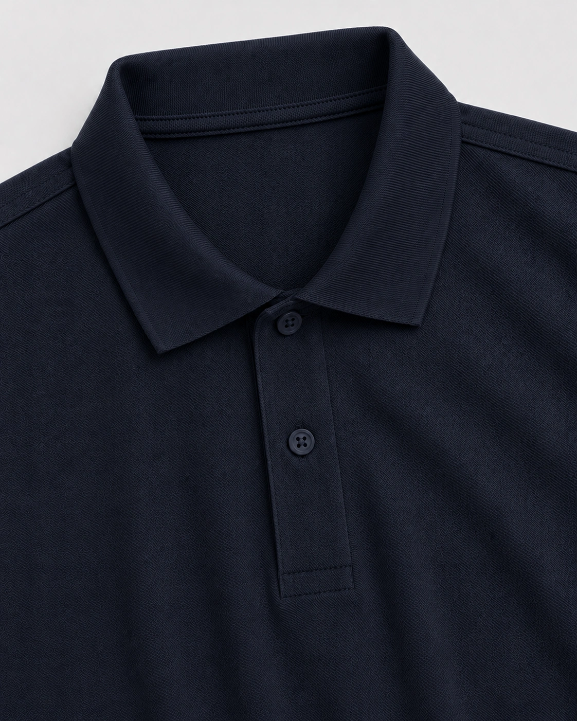 Camisa Polo Pima na cor Azul Marinho